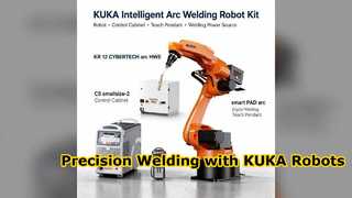 Rozwiązania automatyzacji inteligentnego robota spawalniczego KUKA